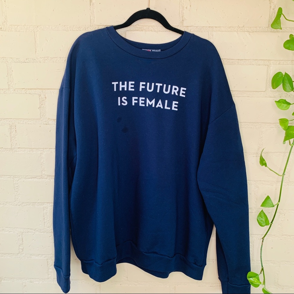 The Future is Female Crew Neck Sweater 2X